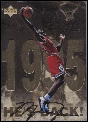 1998 Upper Deck Gatorade Michael Jordan 10 Michael Jordan 2